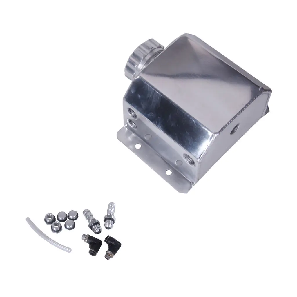 

1 л расширительный бак резервуар охлаждающей жидкости резервуар для охлаждения воды, серебристый