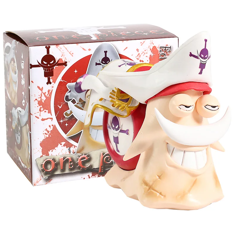 

Edward Newgate Whitebeard Den Den Mushi PVC Figure Model Brinquedo Toy