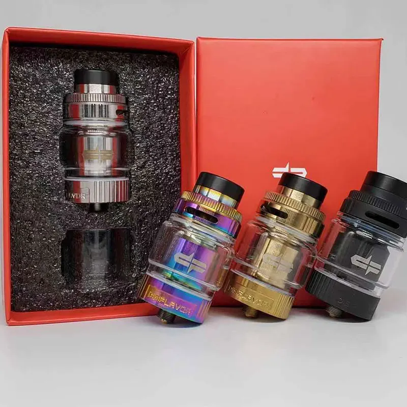 Обслуживаемый атомайзер для электронной сигареты TORCH RTA Tank DL вейпа 5 мл с одной