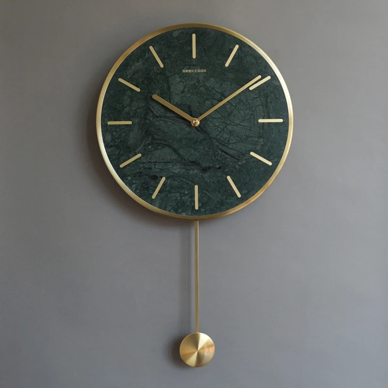 

Wall Clock Modern Design Living Room Bedroom Home Decoration Farmhouse Decor Kitchen Vintage Silent Creative Clocks Needle Brief
