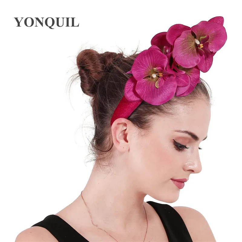 

Fancy Flower Hair Band For Ladies Bride Wedding Headwear Fancy Fashion New Fascinatorr Hair Accessories Party Princess Headdress