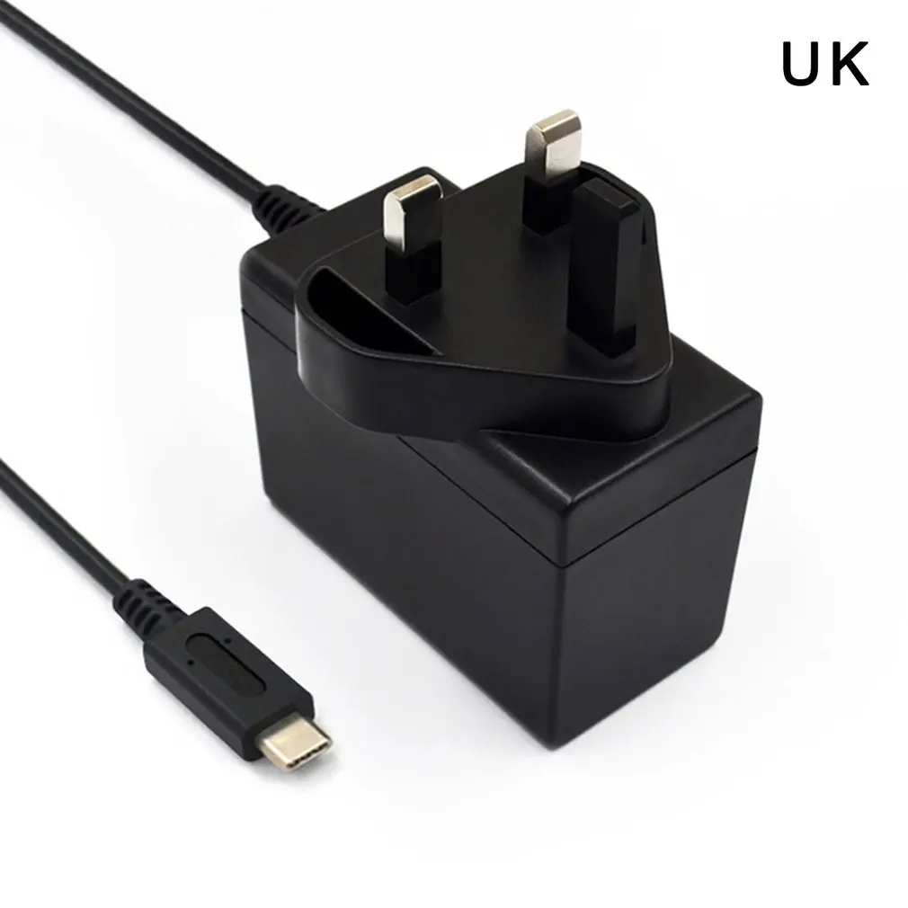 

AC Adapter For Switch Fast Travel Wall Charger With USB Type-C Cable Power Supply For TV Modes And Docking Station