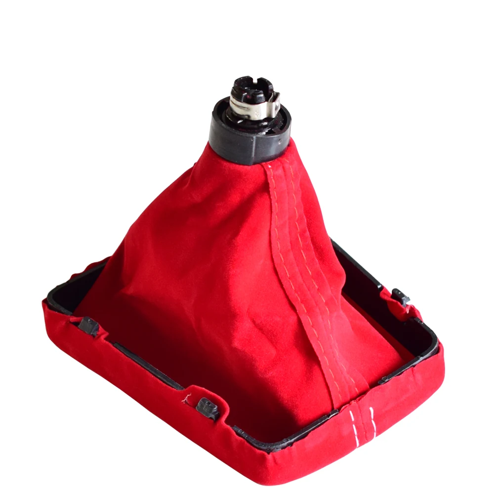 Ручная ручка переключения передач 5/6 головной убор с замшевым чехлом кожаный