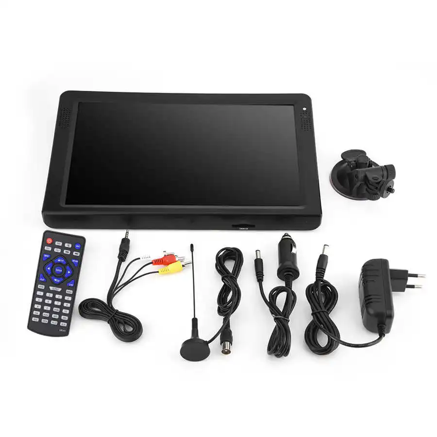 LEADSTAR 12 дюймов HD Портативный smart TV ISDB T USB цифрового телевидения мини автомобильный