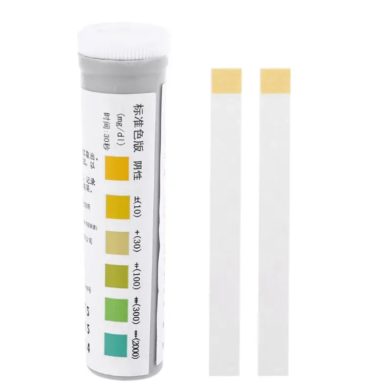 

20Pcs/Bottle Test Urine Protein Test Strips Kidney Urinary Tract Infection Check Test Strips HX6C