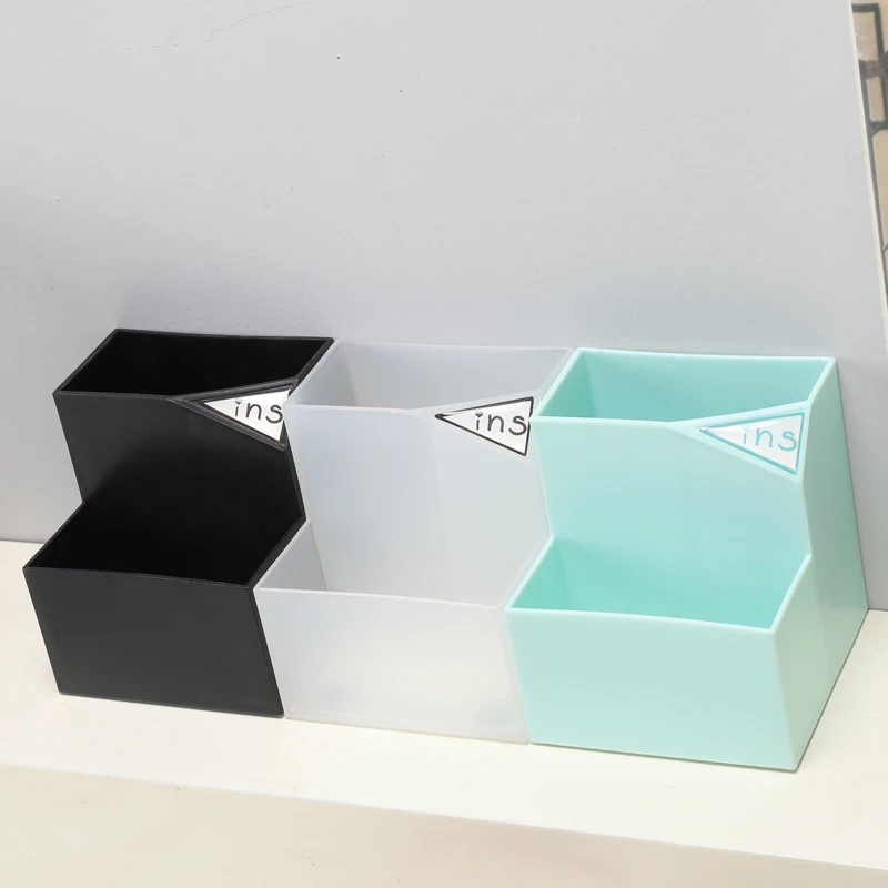 Домашний офис ручка держатель для карандашей и ручек хранения косметичка