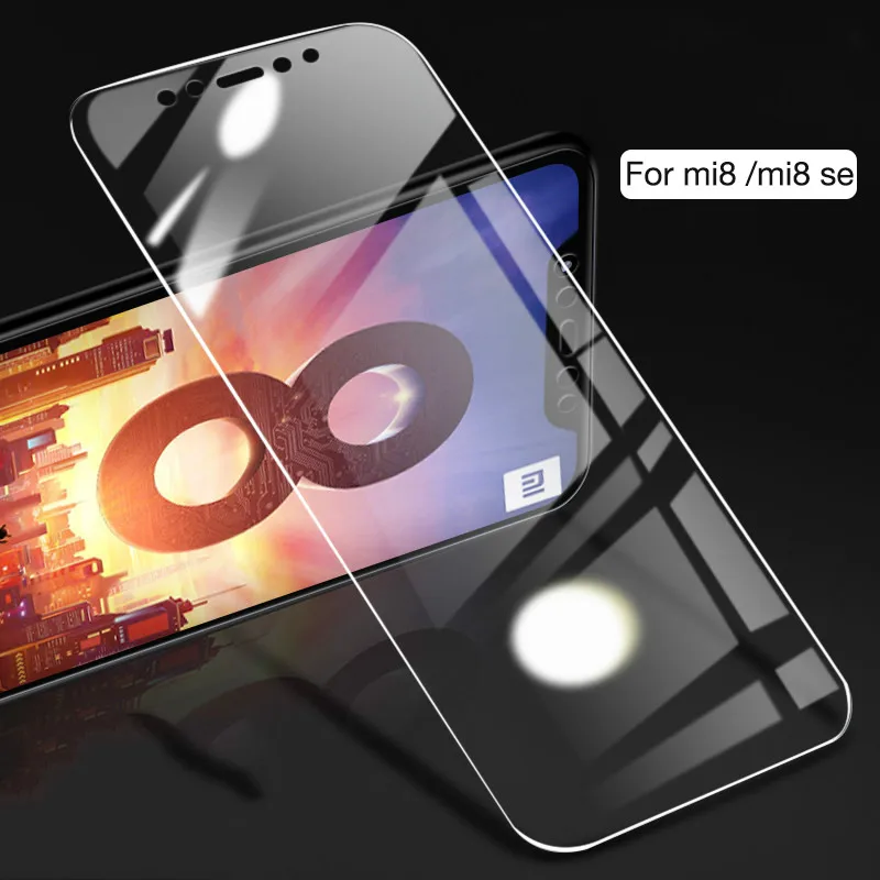 

1-3PCS Tempered Glass for Xiaomi MI 10 Pro 8 9 Se Mix 2 2s Screen Protector HD Clear Protective Glass Film for Redmi 6a mi 8se 9