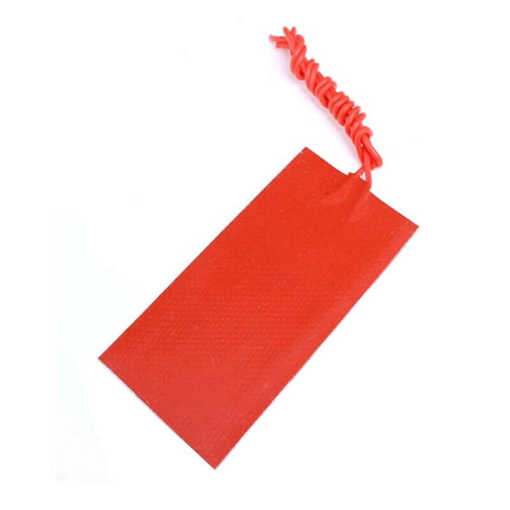 

12V 15W Silicone Heater Pad For 3D Printer Heated Car Fuel Tank Heating Mat Universal 3D Printer Parts Car Fuel Tank Heating Pad