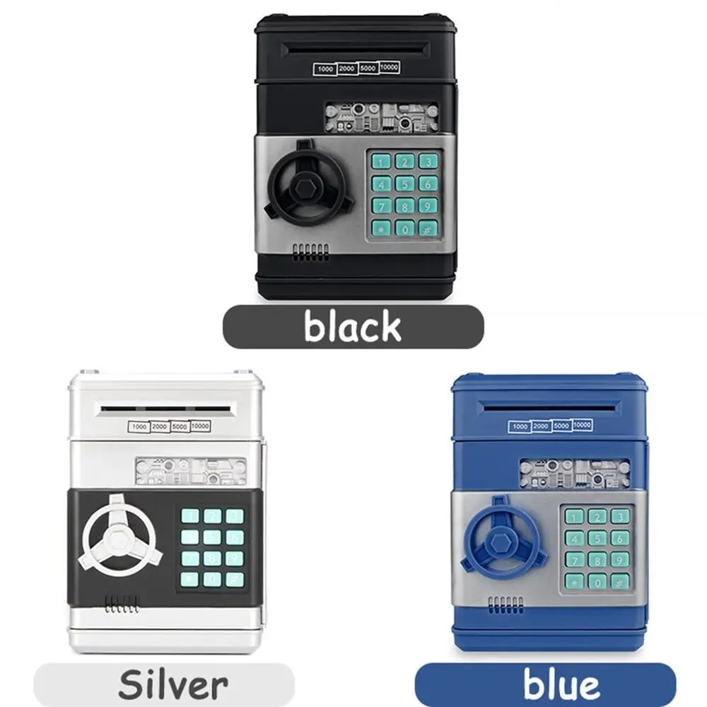 Электронная Копилка с паролем банкомат сейф для банкнот монет Автоматический