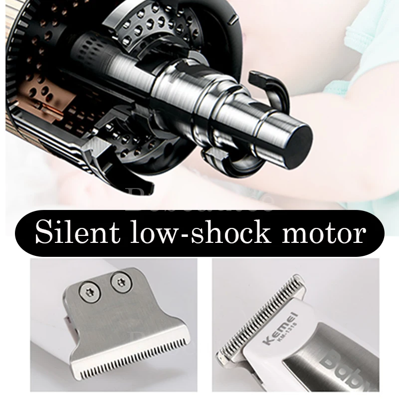 Тихая машинка для стрижки волос малышей мини подмышек мужчин бороды маленькая