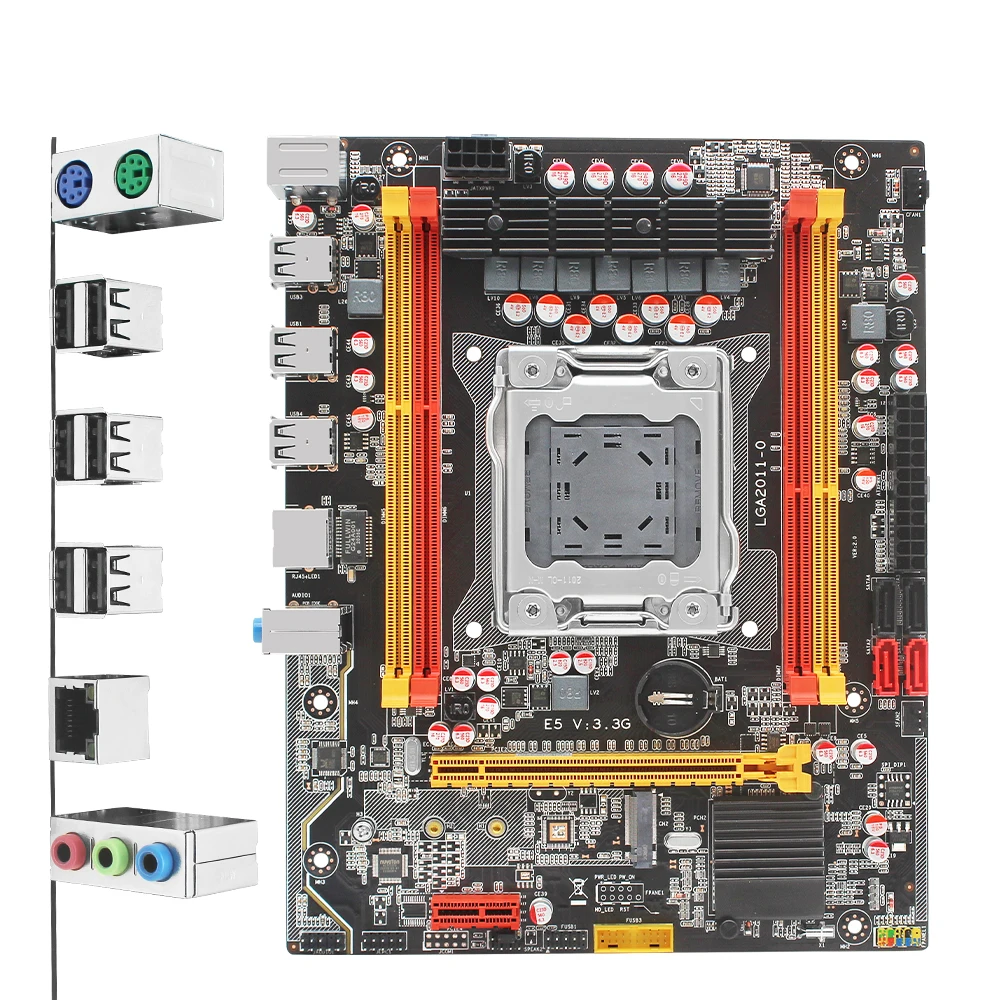 

MACHINIST x79 Motherboard LGA 2011 USB2.0 Support Intel Xeon DDR3 RAM Memory