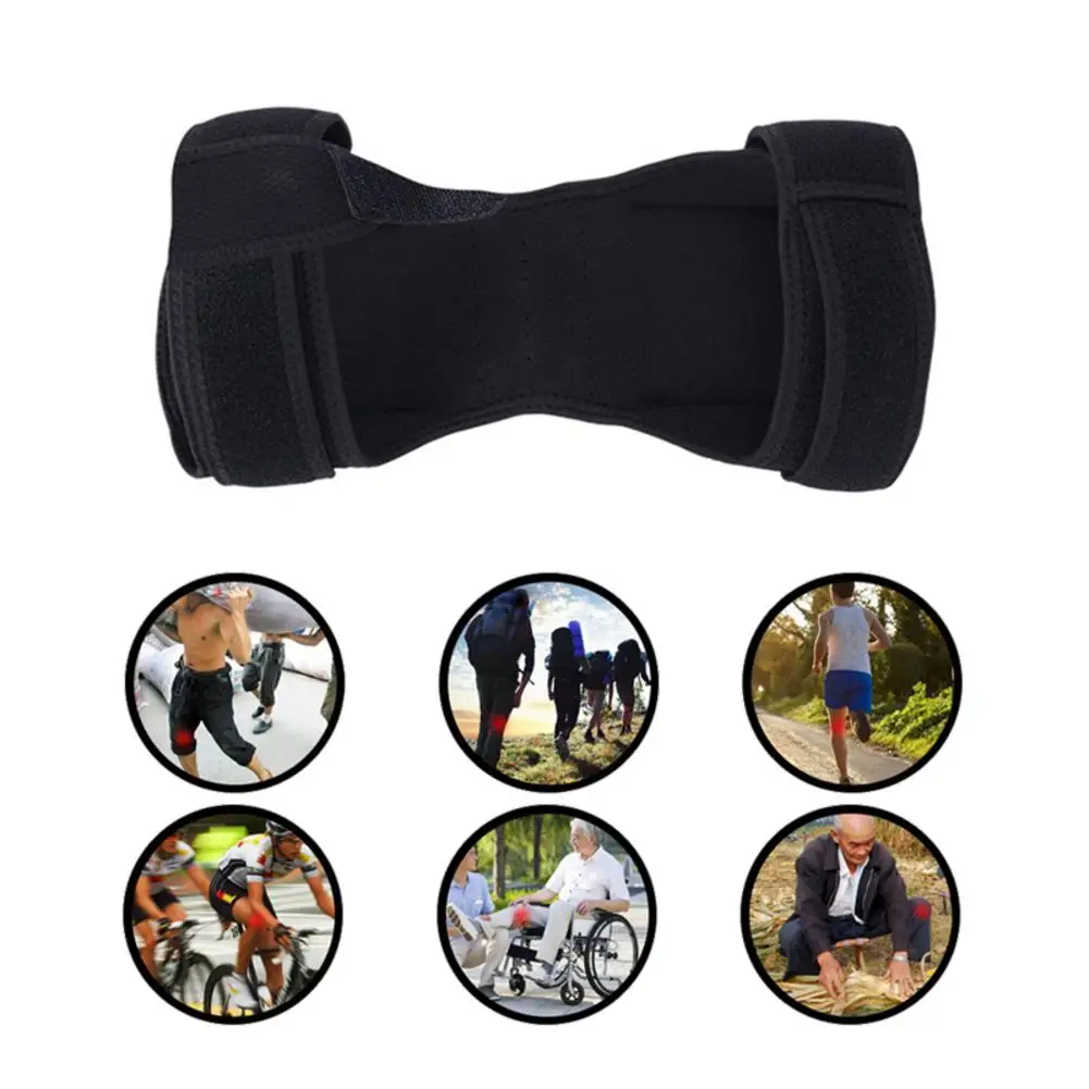 

Knee Support Pads Adjustable Knee Support Booster Amplifier Powerful Return Spring Bidirectional Straps For Relieving Joint Pain