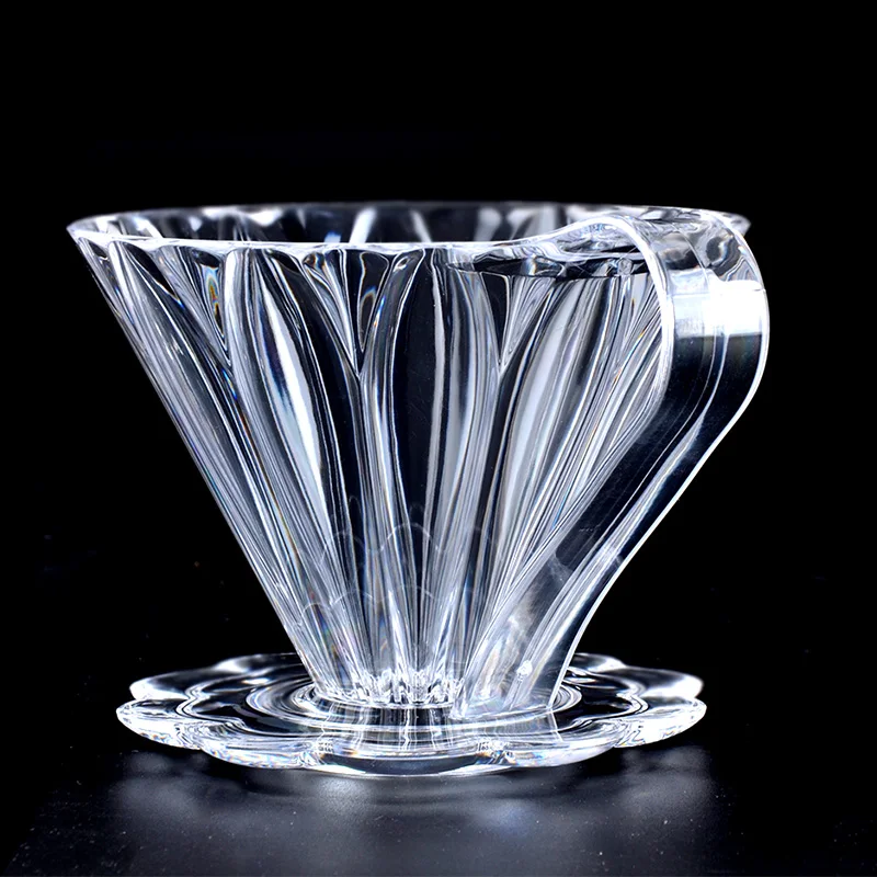 V60 ручной капельный фильтр для кофе полимерная капелька бумажная коническая