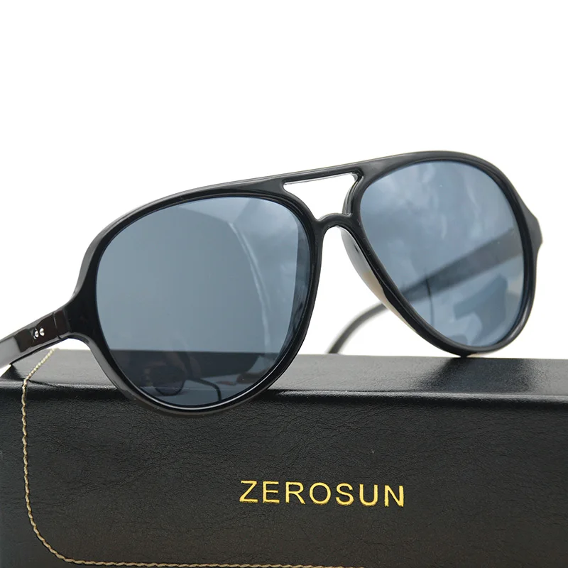 Zerosun солнцезащитные очки для мужчин и женщин Зеркальные Солнцезащитные
