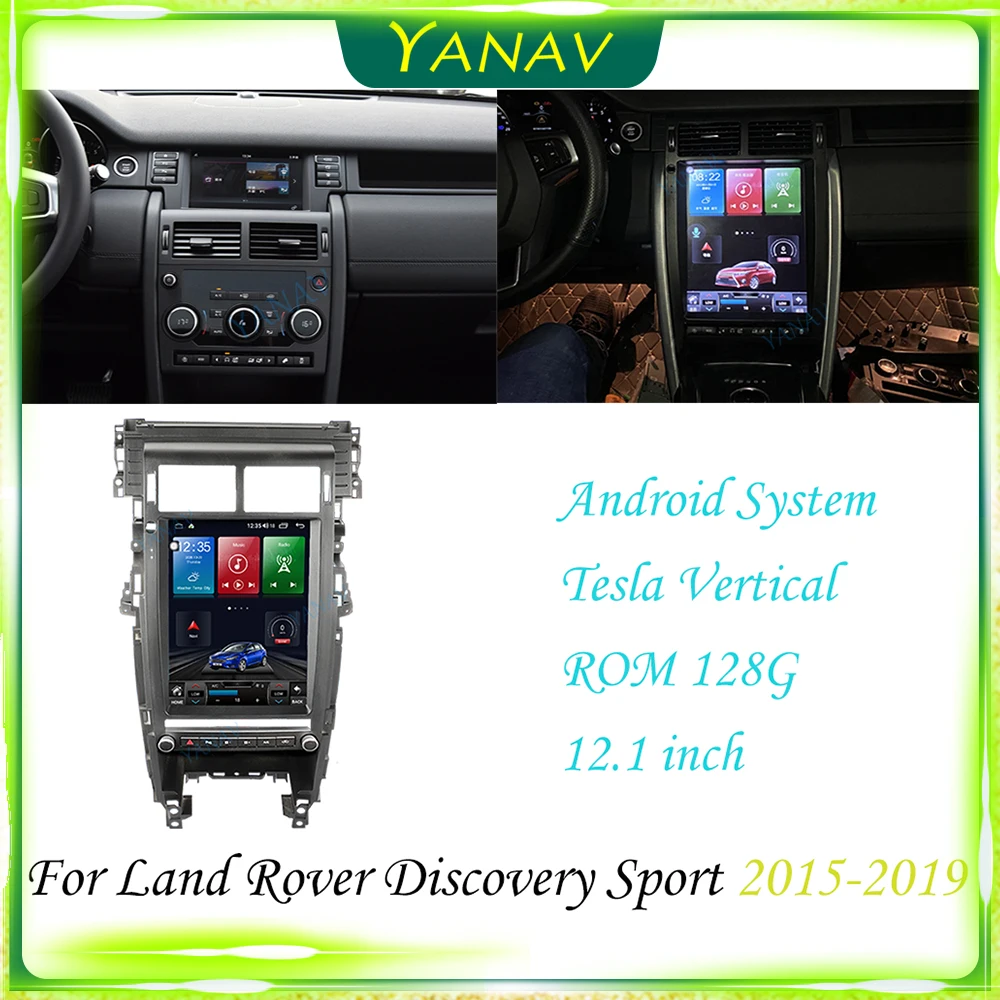 

Автомагнитола на Android с GPS-навигацией для Land Rover Discovery Sport 2015-2019, стереоприемник, видео, мультимедиа, mp3-плеер, головное устройство