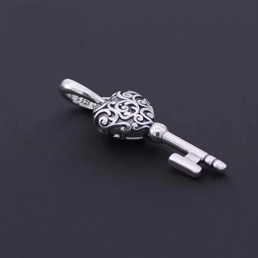 Бусины-подвески в форме сердца из серебра 925 пробы |