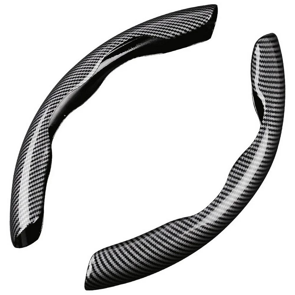 

Steering Wheel Cover Universal Fit 38cm dia Car Wheel Protector light weight in 15 seconds to fix for Women &Men 5 Colo