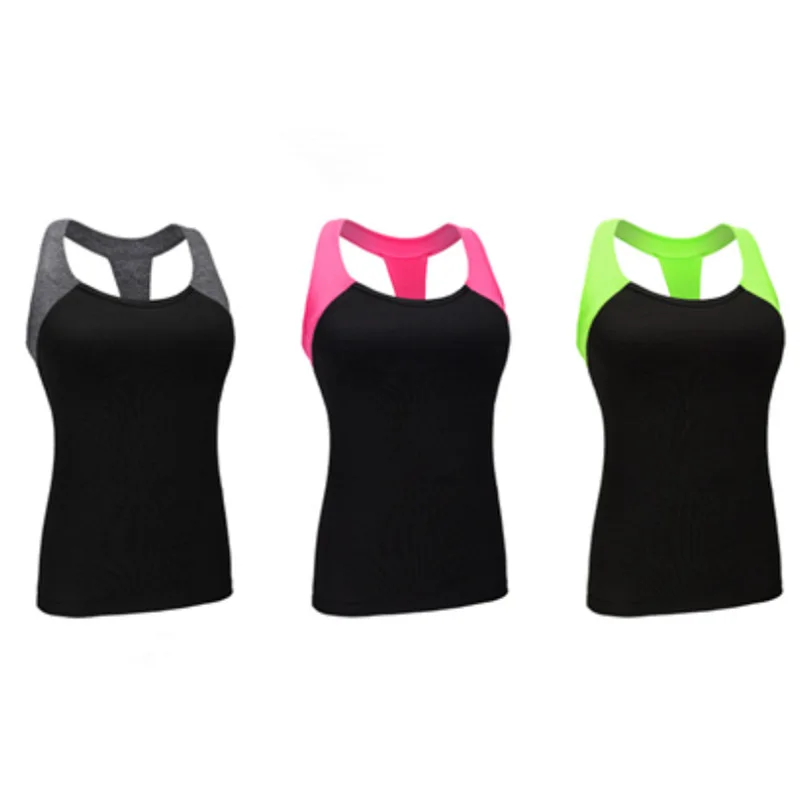 

WILK sexy yoga ladies racer back quick-drying vest fitness exercise running training long vest breathable without steel ring