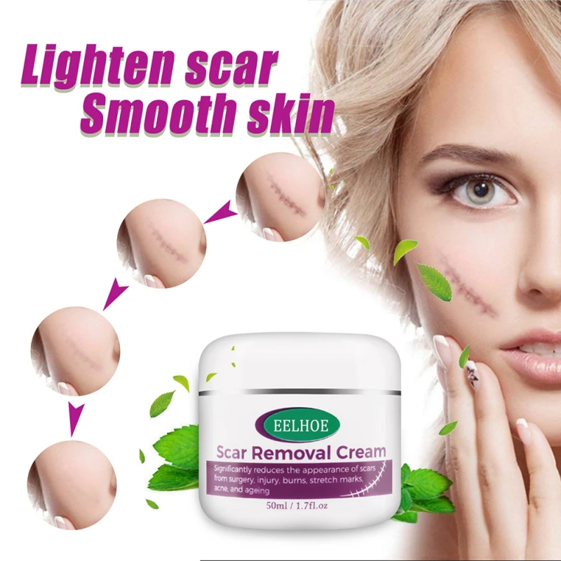 

50ml for Both Make Scars Smaller & Less Visible Scar Fading Skin Care Easy to Apply Old And New Scars Scar Cream