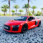 Ретро-модель автомобиля Maisto 1:18 Audi R8 из сплава, классическая модель автомобиля, коллекция украшений, подарок
