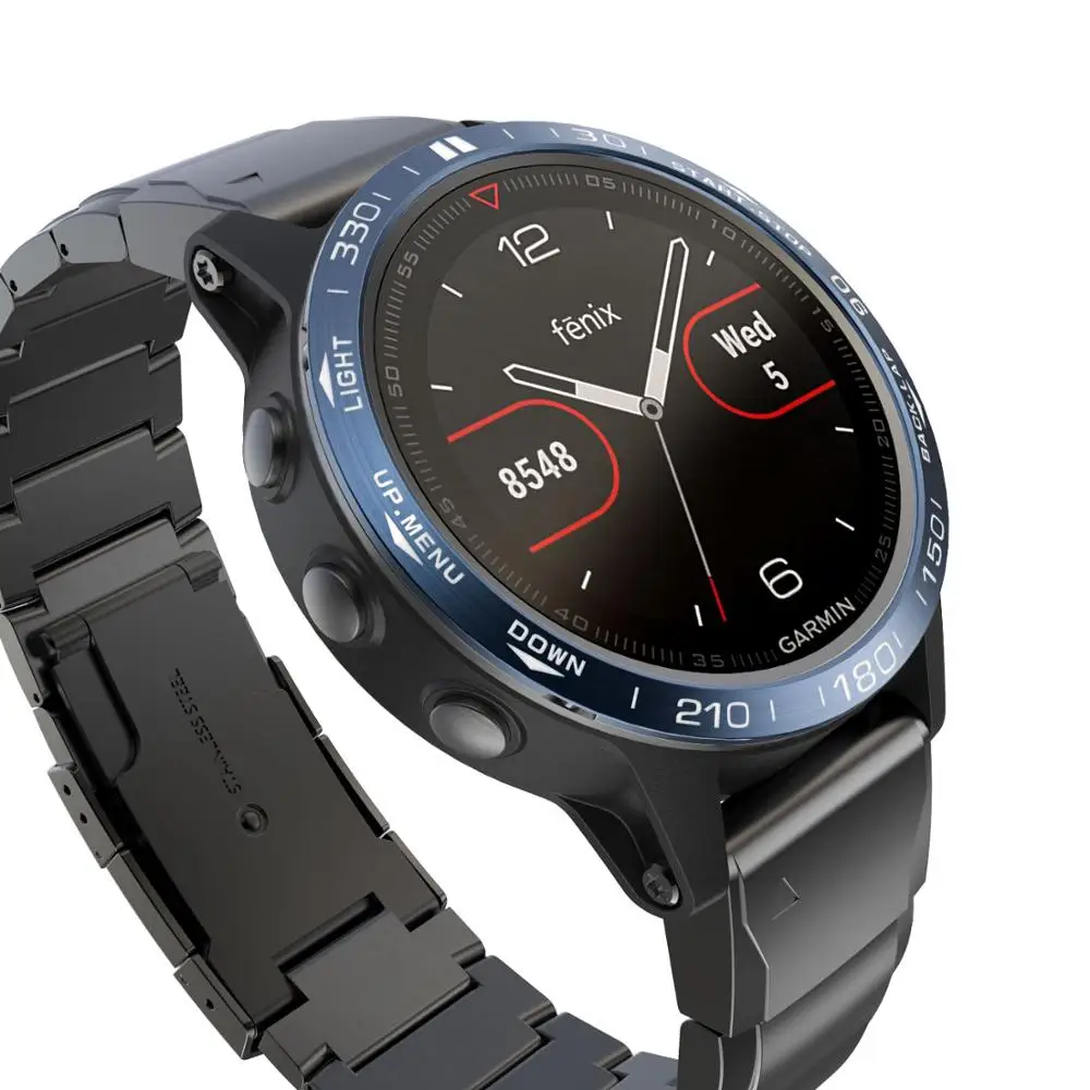Безель из нержавеющей стали кольцо крышка для Garmin Fenix 5 Стильный чехол защита от