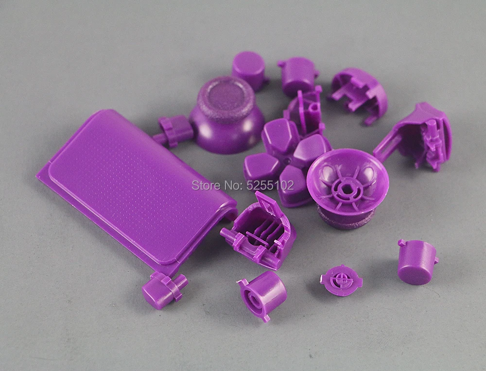 100 комплектов 18 цветов на выбор сменные кнопки триггера L1 R1 L2 R2 для PS4 Pro