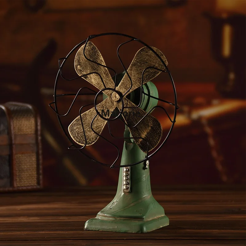 Новинка 2021 креативная модель электрического вентилятора ретро ностальгическое