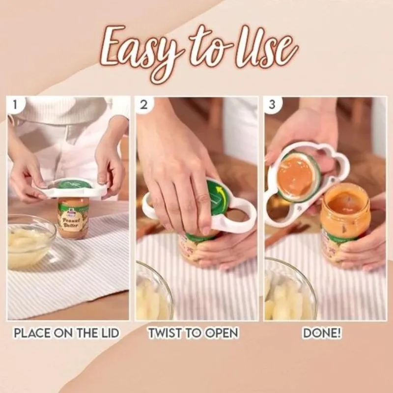 

Kitchen Non-slip Screw Cap Can Opener Cloud Shape Silicone Bottle Opener Manual Jar Lid Gripper Kitchen Bar Accessories Gadgets