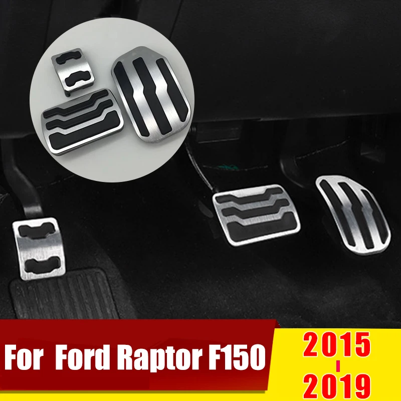 Для Ford Raptor F150 2015 2016 2017 2018 2019 2020 AT педаль акселератора педали тормоза нескользящий