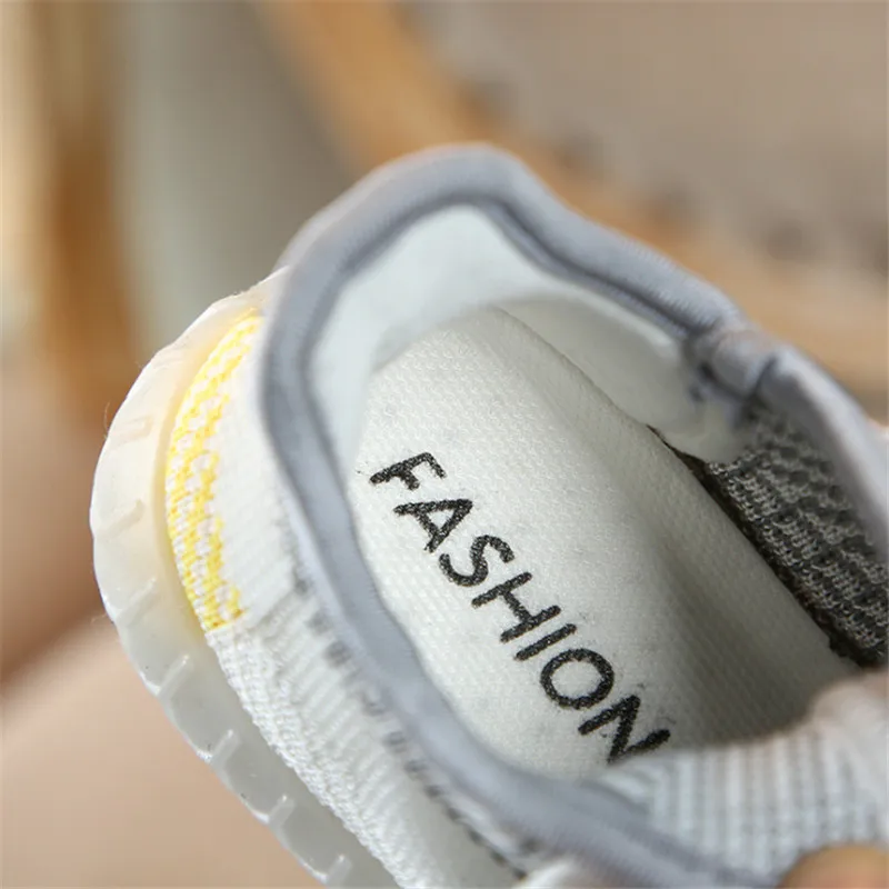 

2021 Spring / Autumn Children Shoes Boys Girls Casual Shoes Fashion Breathable Knitting Coconut Kids Sneakers