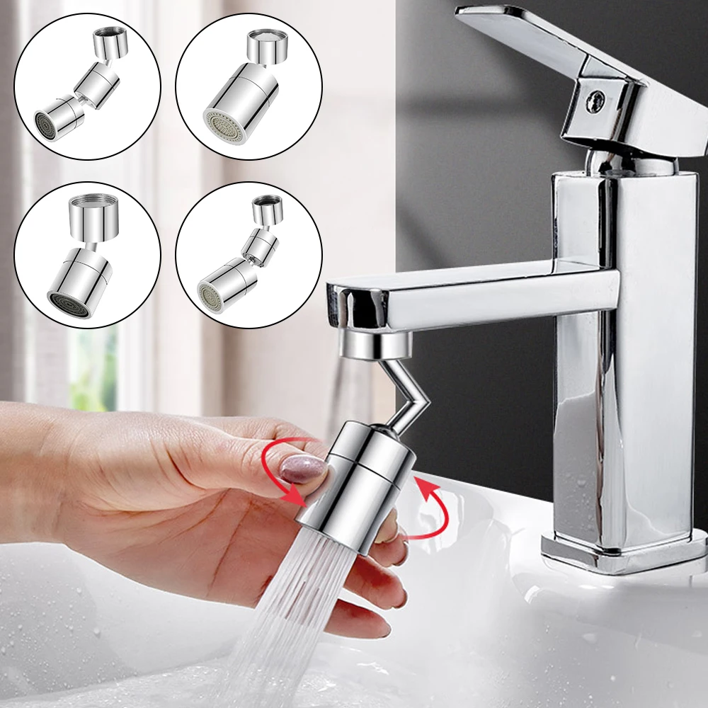 

Universal Splash Faucet Spray Head 720 Degree Rotating Tap Filter Water Bubbler Faucet Aerator Kitchen Faucet Nozzle