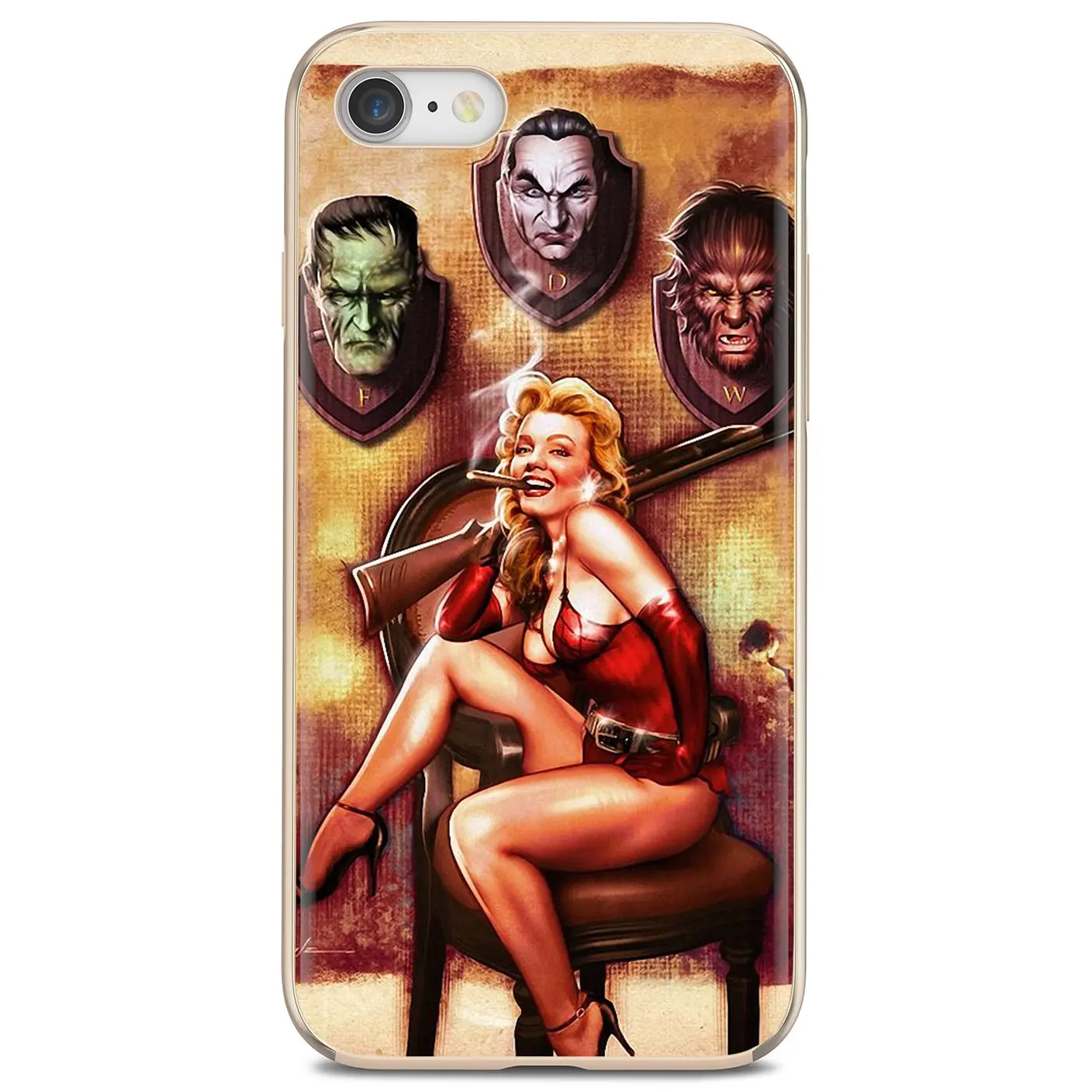 Мягкий чехол с изображением девушки Хизер Валентина звезды для Xiaomi Mi5 Mi5S Mi6 Mi3 Mi4 Mi4i