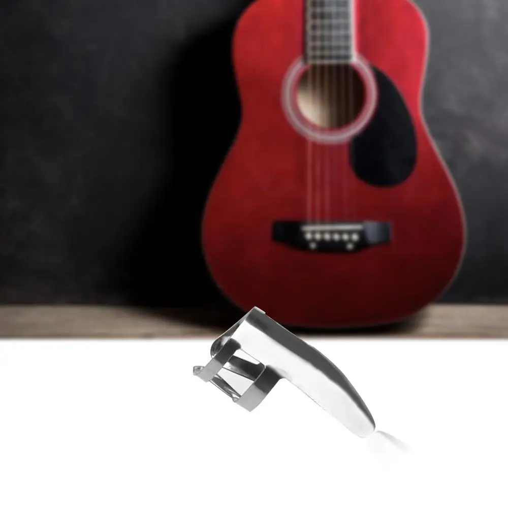 6 шт металлический палец из нержавеющей стали с держателями для медиаторов