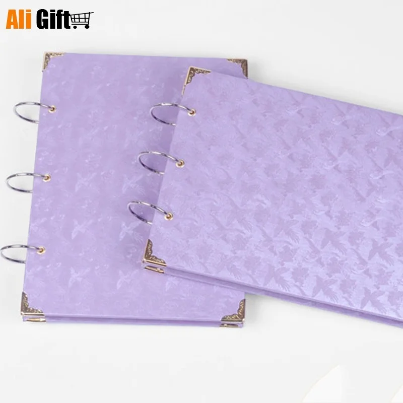 Лидер продаж креативный черный фотоальбом сделай сам с картой размер А4 10