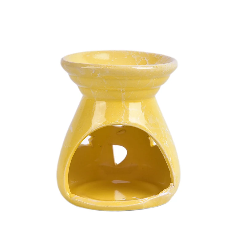 Керамические лампы для эфирного масла 1 шт. полые звезды луна узор простой