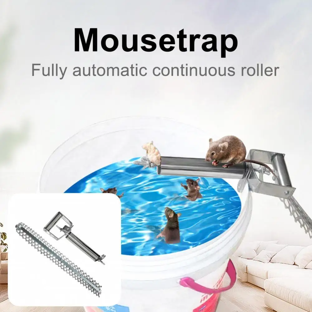 

Practical Great Reusable Rat Pest Trap Tools Lightweight Mouse Trap Long Lasting for Garage