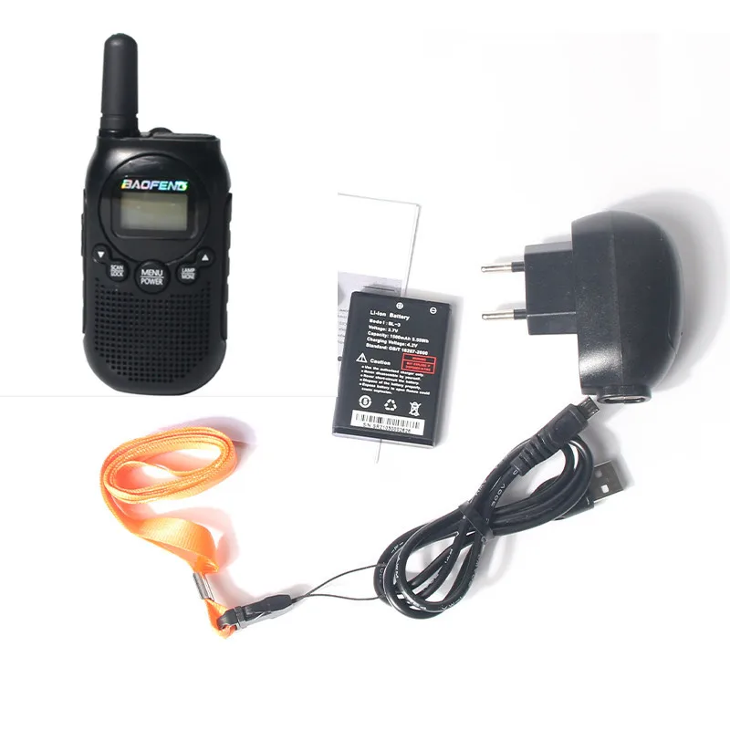 2021 New Baofeng BF-T6 Children's Walkie Talkie Two Way Ham Cb Radio Transceiver Kids Birthday Gift Phone Toy Handheld Intercom