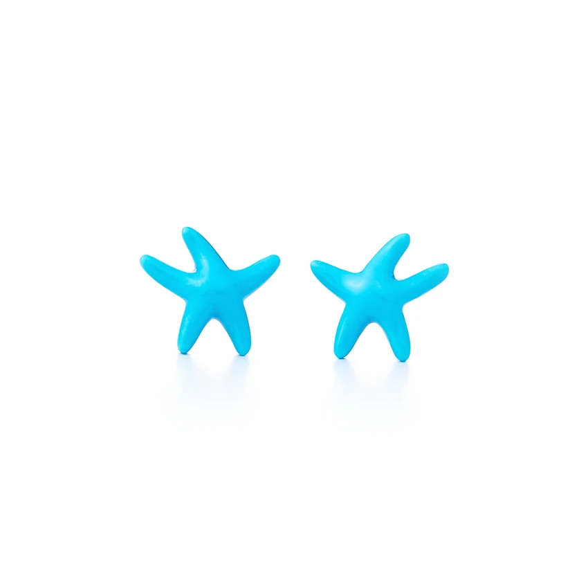 

Fashion cool hot style lovers starfish earrings