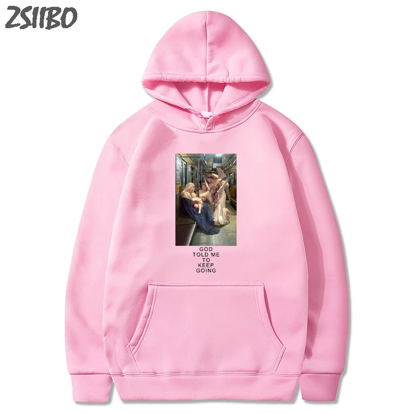 Толстовка мужская в стиле Харадзюку худи унисекс с принтом Ты выглядишь как