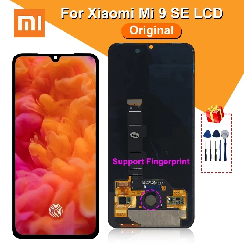 ЖК дисплей 5 97 &quotдля Xiaomi MI 9 SE Mi9 Se с сенсорным экраном и дигитайзером запасные