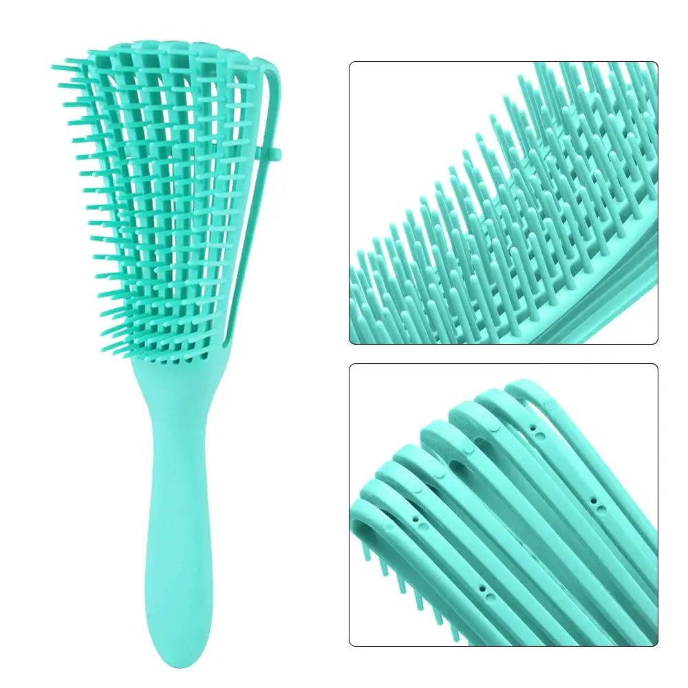 Щетка для распутывания волос расческа массажа кожи головы Женская вьющихся