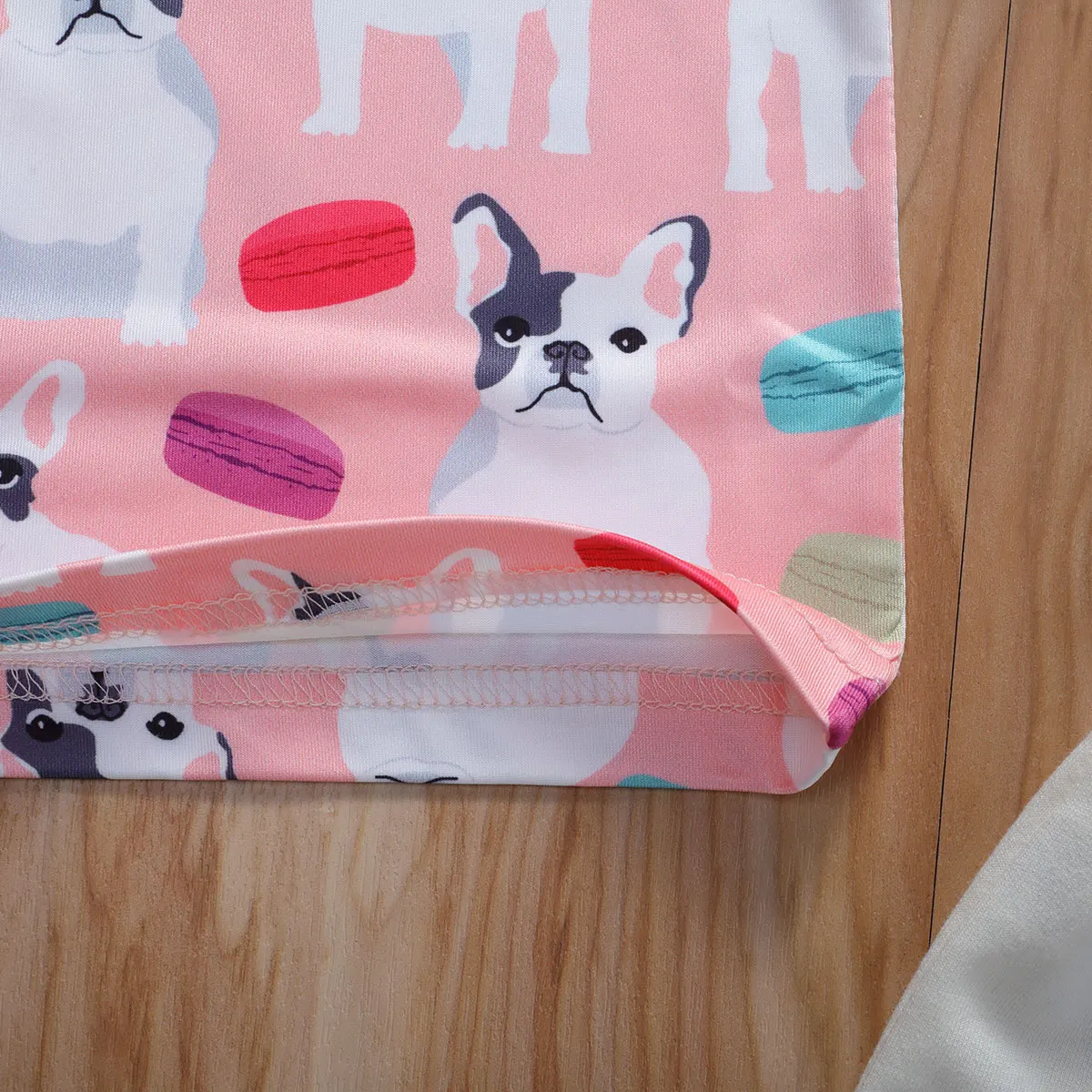 2 шт. футболка с карманами и юбка на бедрах|Комплекты одежды для девочек| |