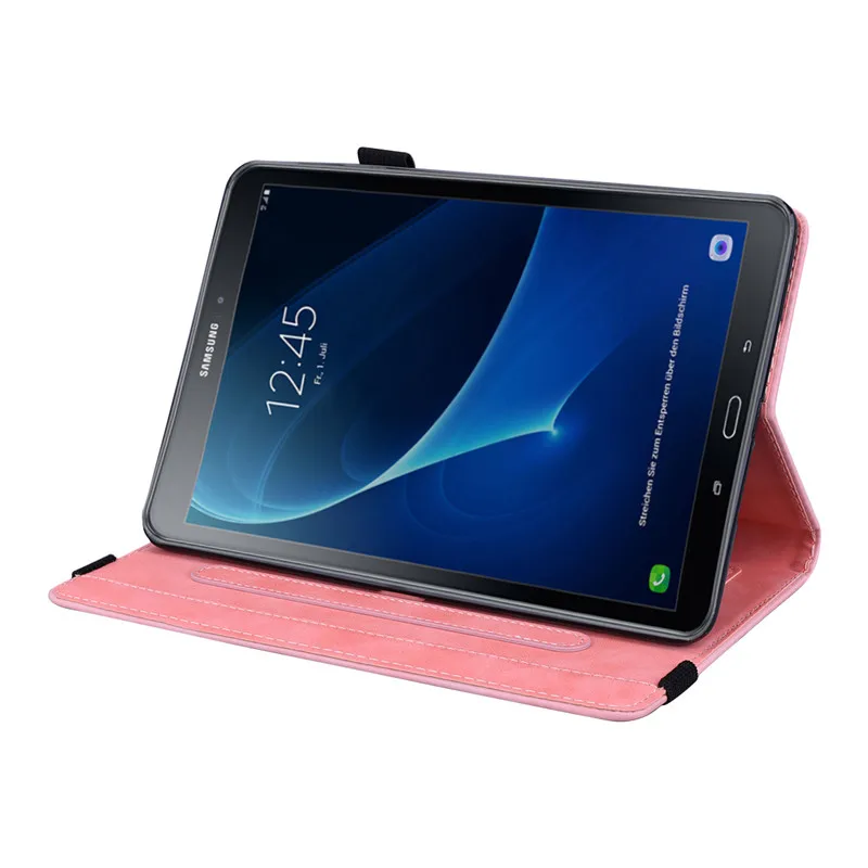 Чехол с откидной подставкой для планшета Samsung Galaxy Tab A 6 2016 10 1 &quot3D рельефный чехол