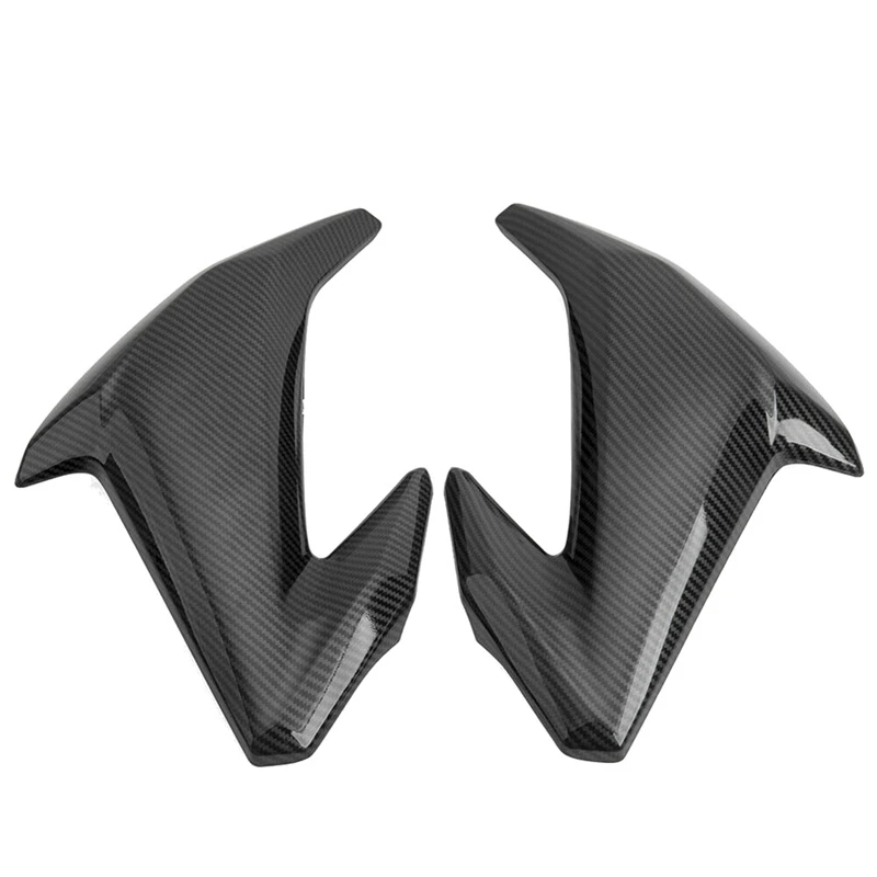 

Carbon Fiber Motorcycle Gas Tank Side Trim Insert Cover Panel Fairing Cowl for Kawasaki Z900 2017 2018 2019 Accessories