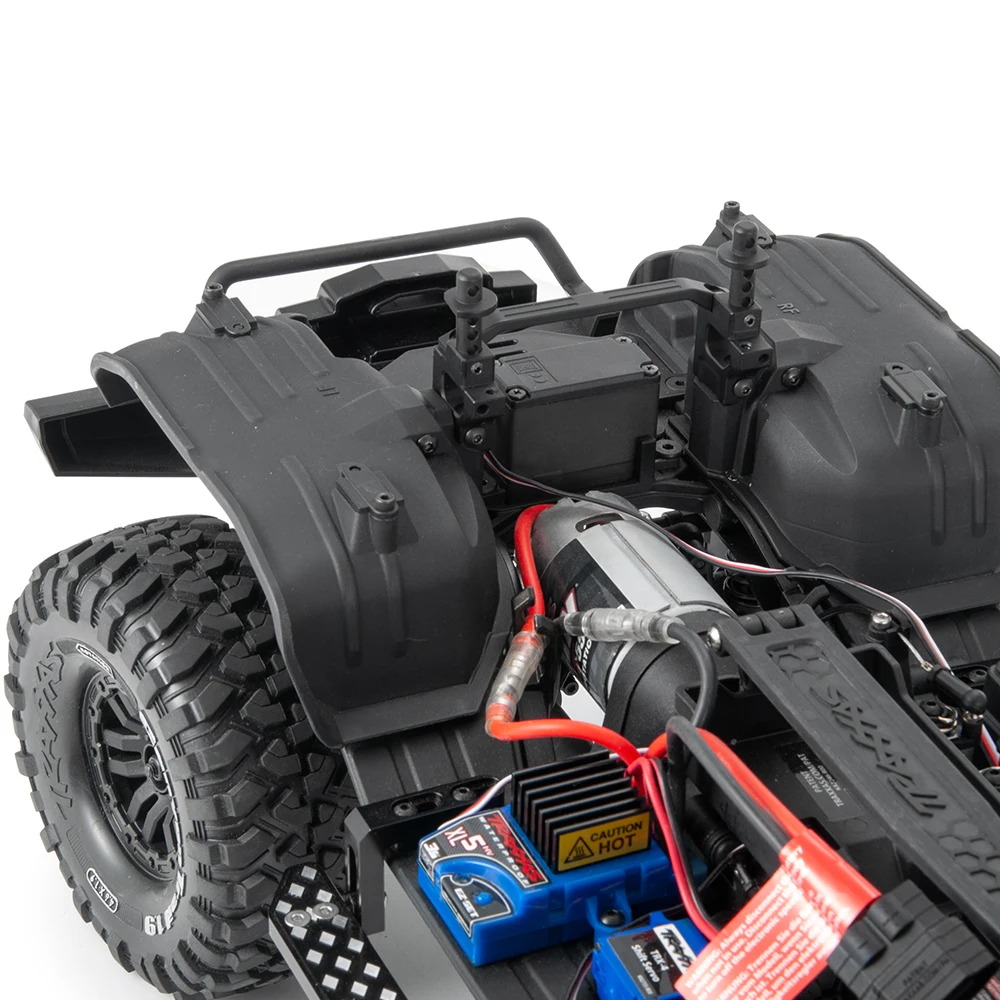 1/10 RC TRX4 крепление переднего бампера сервопривод для перемещения крепление для Traxxas Rc модель GRC черный/серебристый