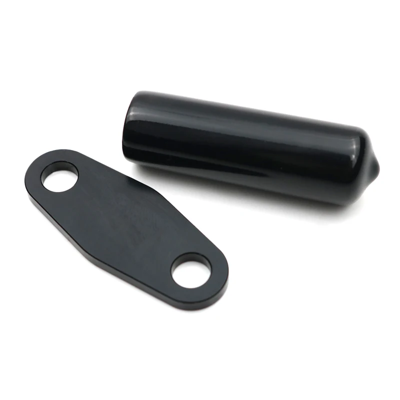 

Для Yamaha WR250R 2008-2018 WR250X 2008-2014 аксессуары для мотоциклов Smog Block Off пластины крышка с ЧПУ заготовка из алюминия