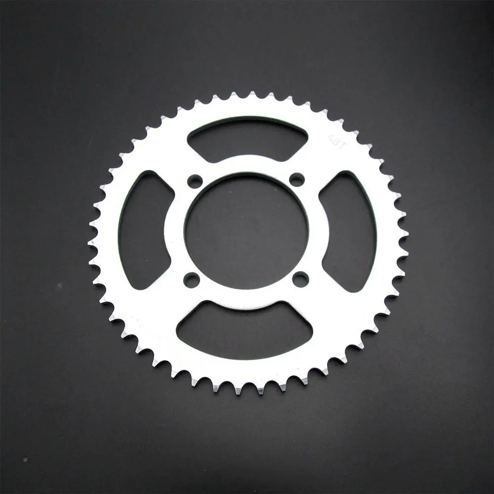 Катушка цепи заднего шестерни для скутера 428 48T 76 мм внутренний диаметр|Приводные