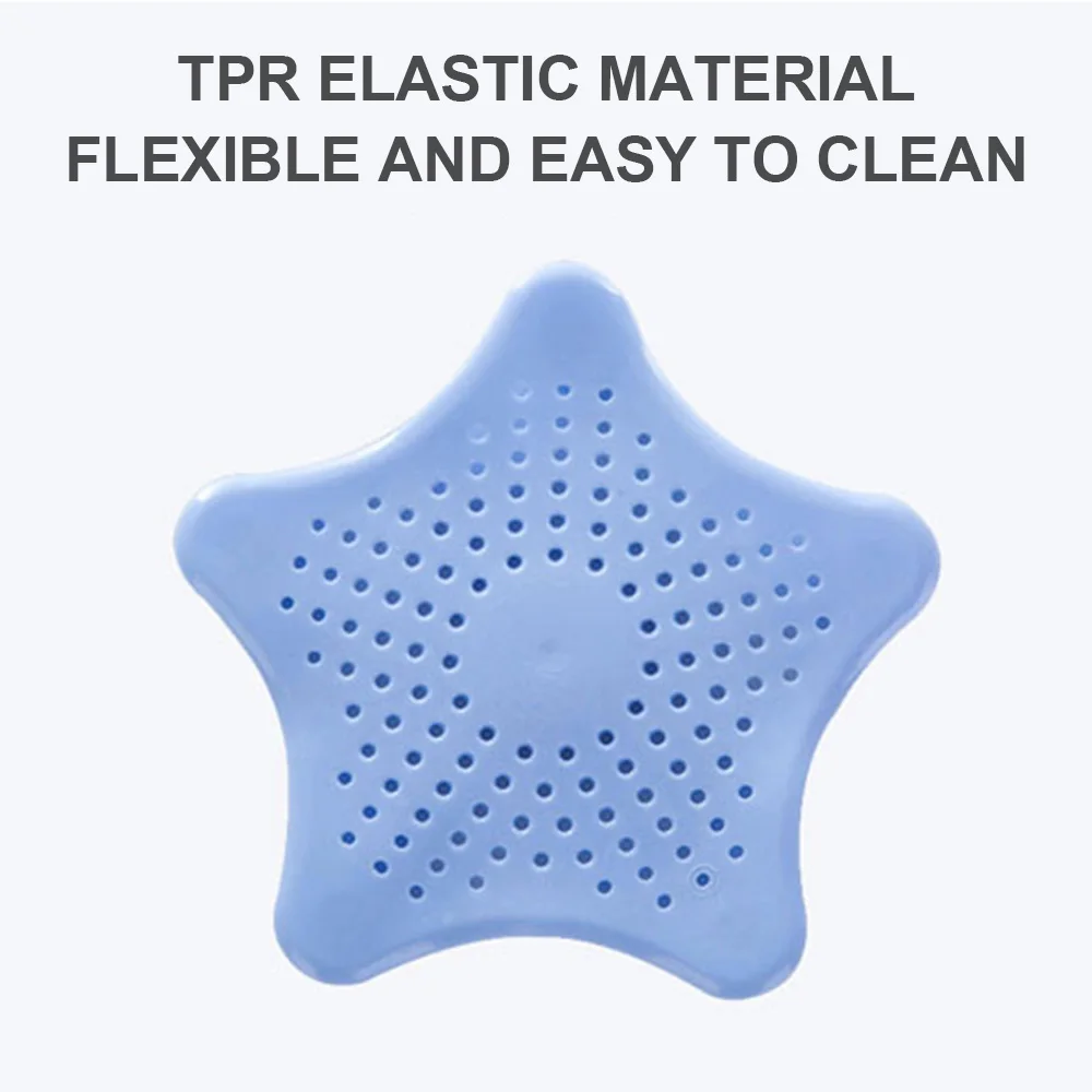 

Shower Drain Silicone Kichen Sink Drain Hair Stopper Catcher Filter Bathroom Accessories Bathtub Strainer Sewer Outfall Filter