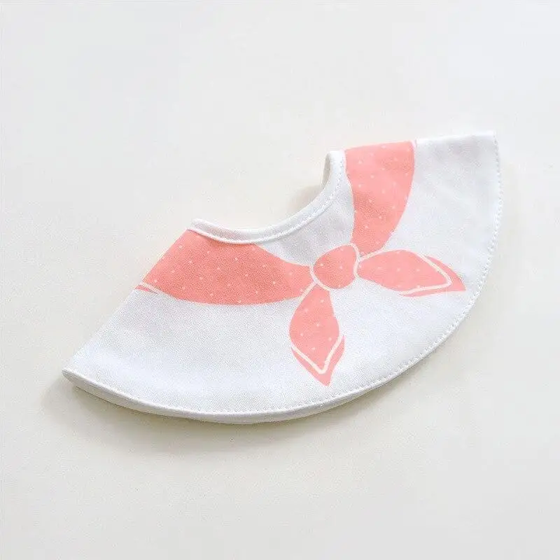 

Cartoon Print Baby Bibs Degree Rotatable Bandana Cotton Bib Waterproof Boys Girls Portable Burp Cloths Feeding Accessories