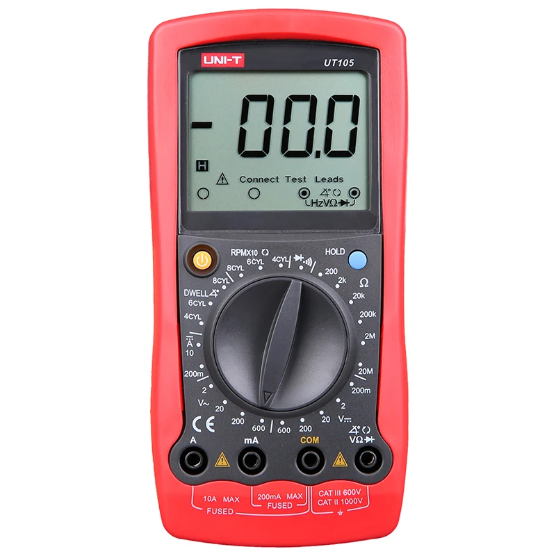 

UNIT Multimeter UT105/UT107/ Car maintenance special meter digital meter multi-purpose met The electrician specialer